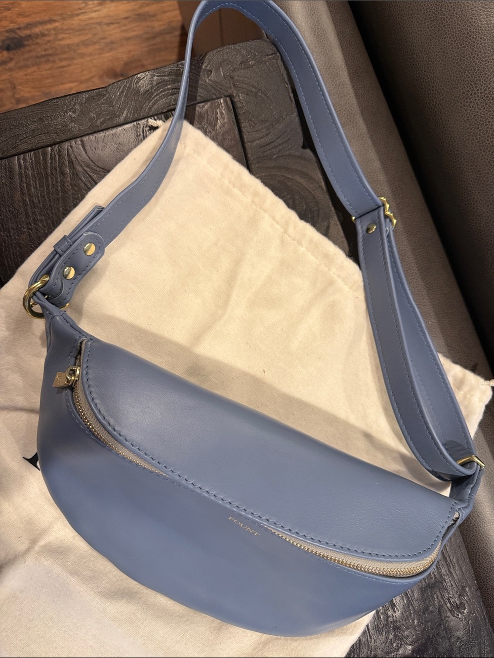 Fount Harmon Belt Bag in Coastal Blue - Picture 2 of 3